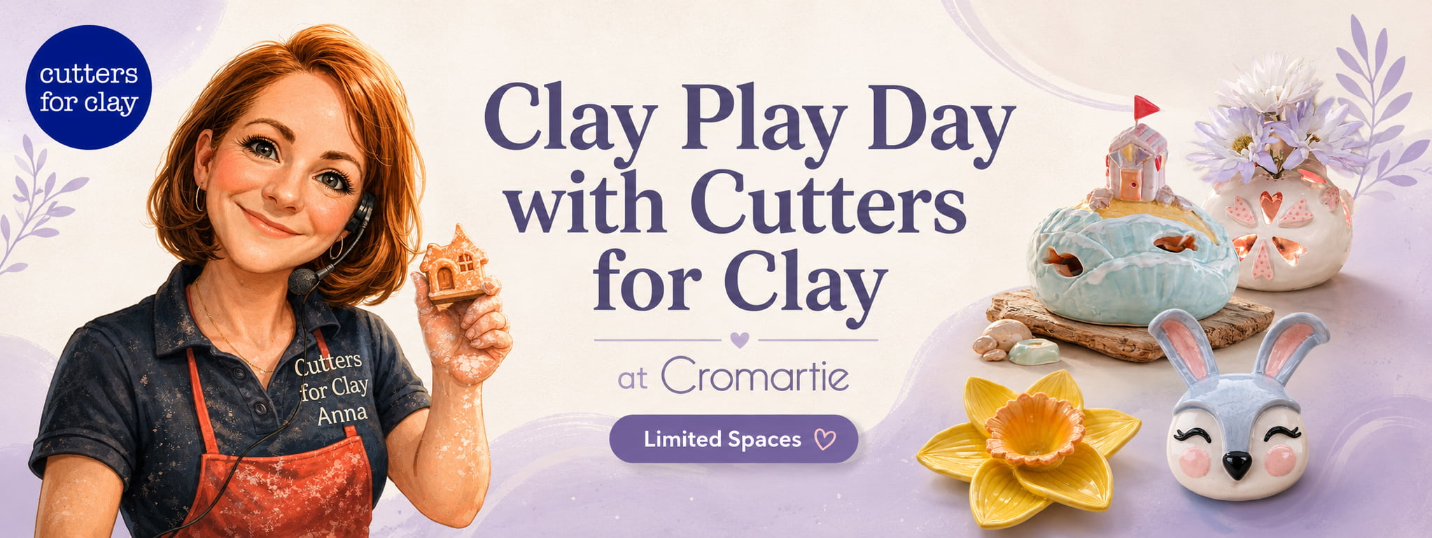 Clay Play Day with Cutters for Clay at Cromartie