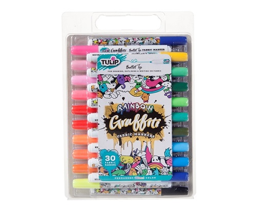 Tulip Fabric Markers 20 PK Multi Fine by Tulip