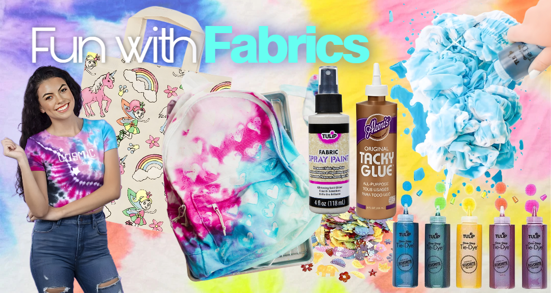 Fabric Spray Dye Project Fun
