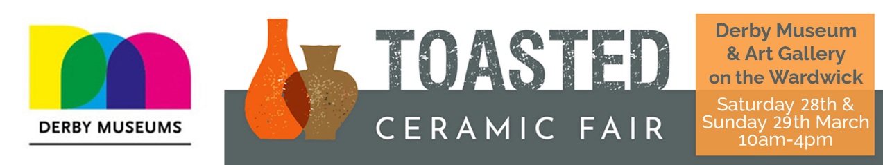 Toasted Ceramic Fair 2026 Derby Cromartie Kilns and Pottery Supplies
