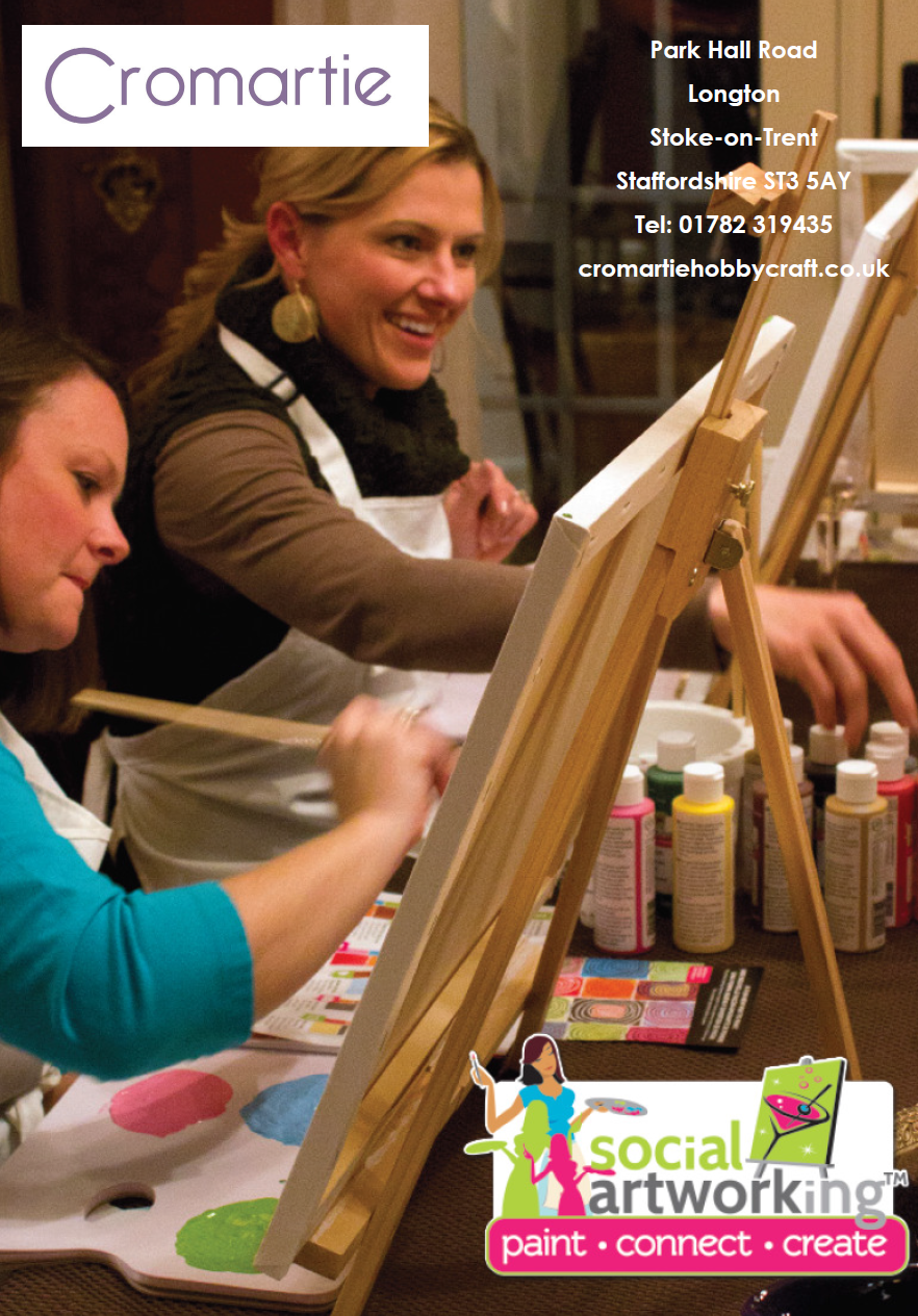 Social Artworking Canvas Designs - Cromartie Hobbycraft Limited