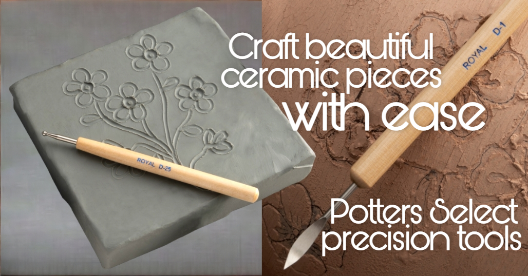 Potters Select Pottery Tools for Clay Work, Modelling Tools for