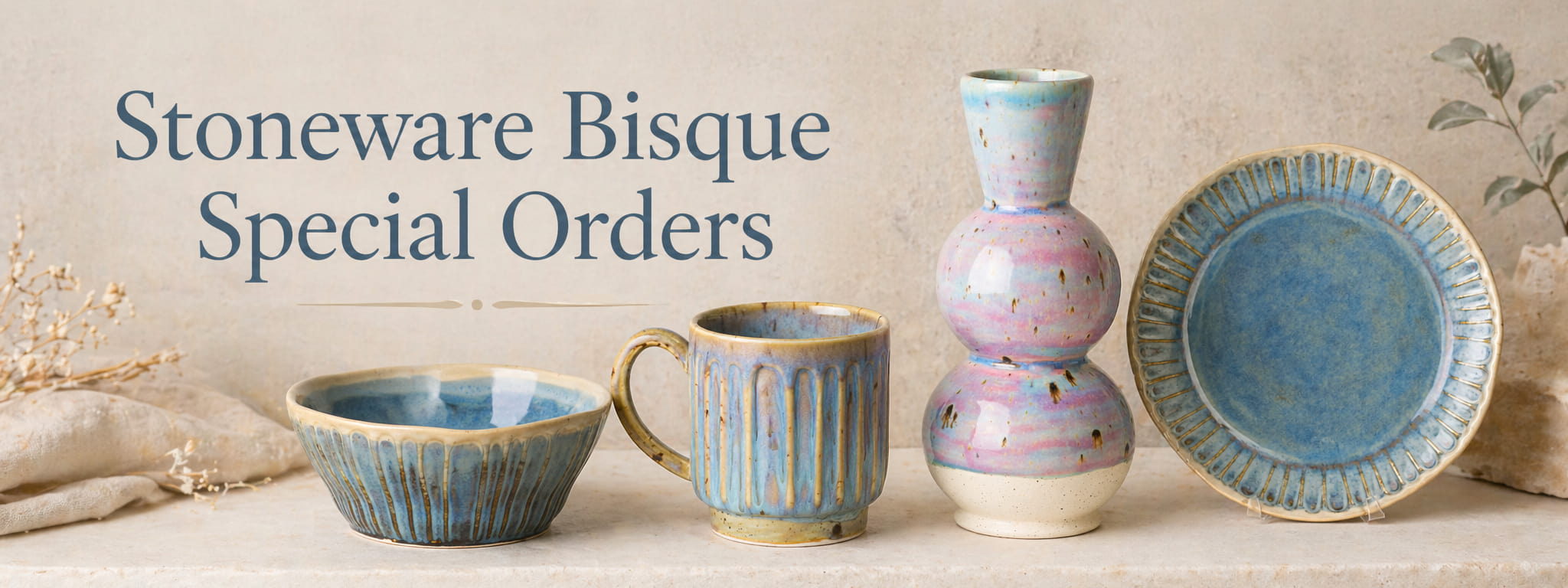 Stoneware Bisque Special Orders from Cromartie