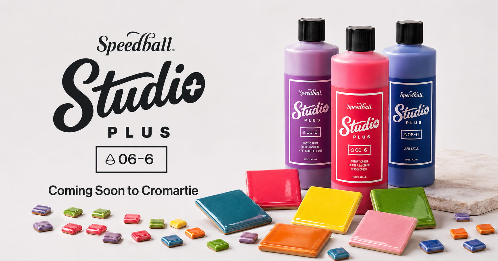 Speedball Studio Plus Glazes coming soon to Cromartie