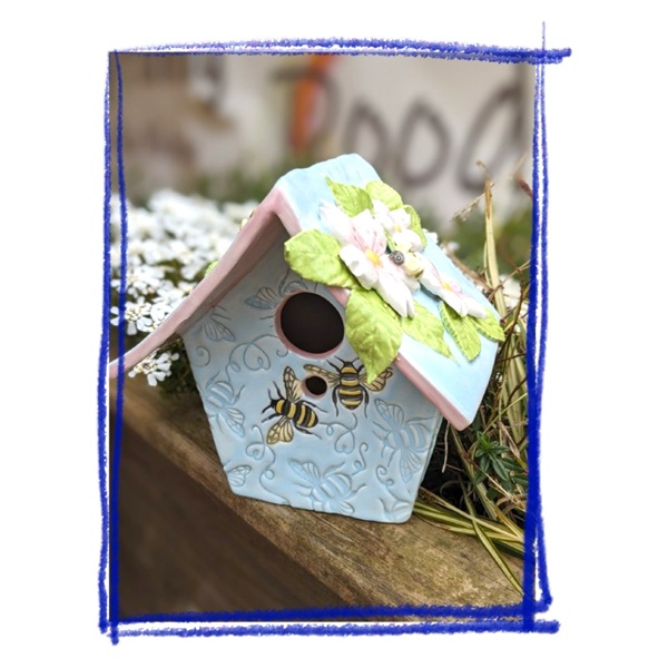 Make a Birdhouse with Me clay workshop downloadable instruction guide
