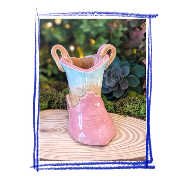 Make a Cowboy Boot with Me clay workshop downloadable instruction guide