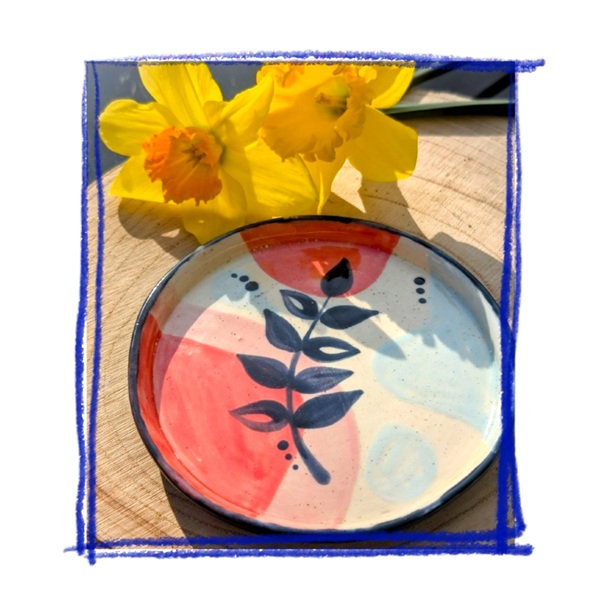 Make a Round Trinket Dish with Me clay workshop downloadable instruction guide