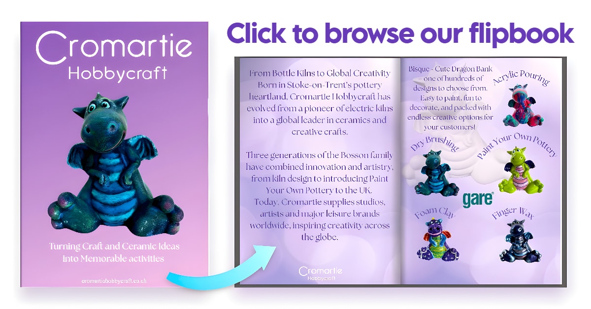 Cromartie Hobbycraft Flipbook 2025 – Browse Our Ceramic & Craft Catalogue