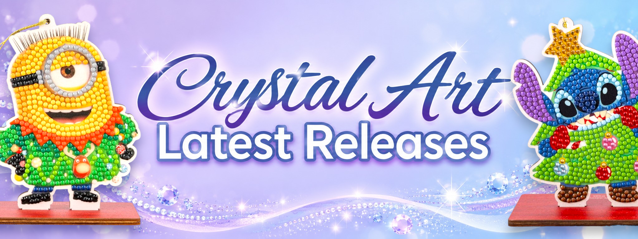 Latest Crystal Art craft kits, 5D diamond art Buddies and creative kits at Cromartie Hobbycraft