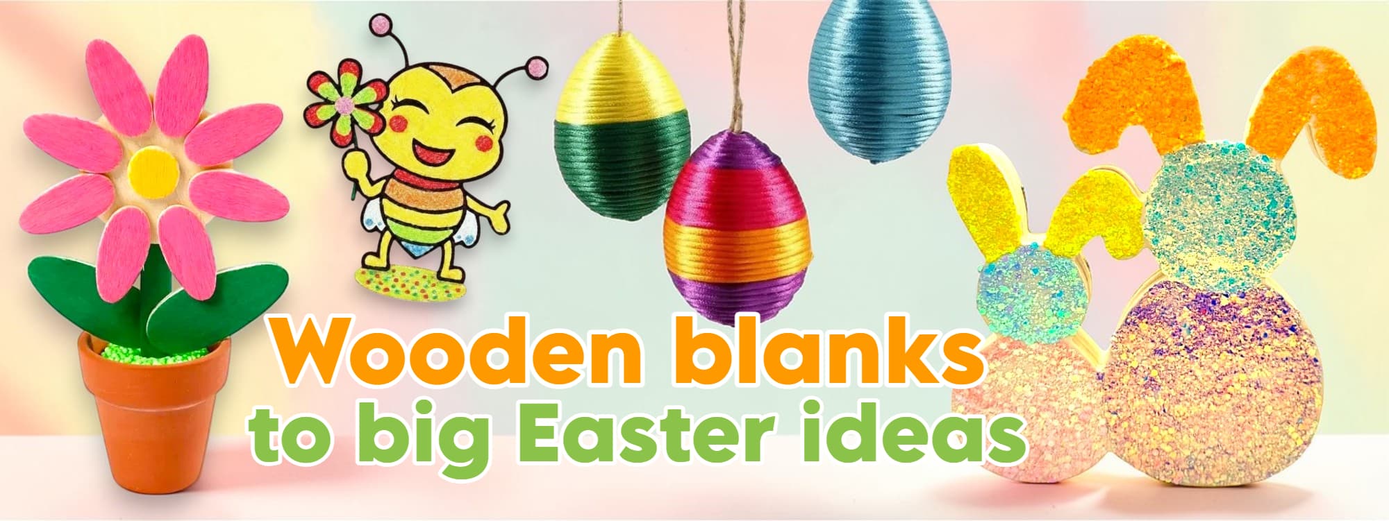 Wooden blanks for big Easter ideas