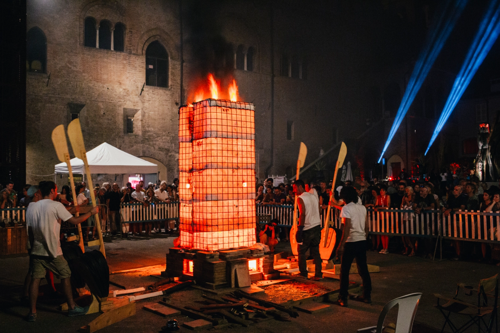 Argillà Italia ceramics festival in the historic centre of Faenza