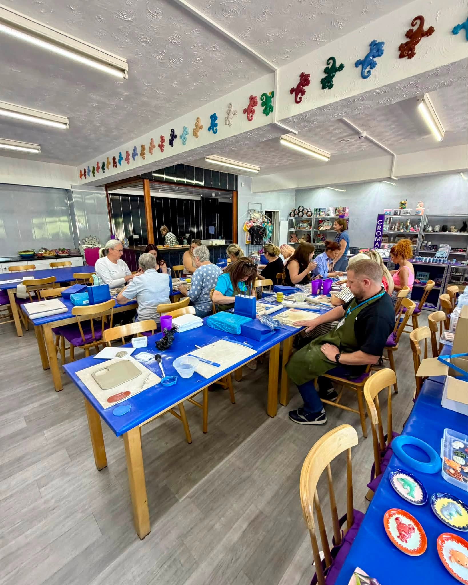 Cutters for Clay Play Day workshop at Studio 70 at Cromartie – photo 2