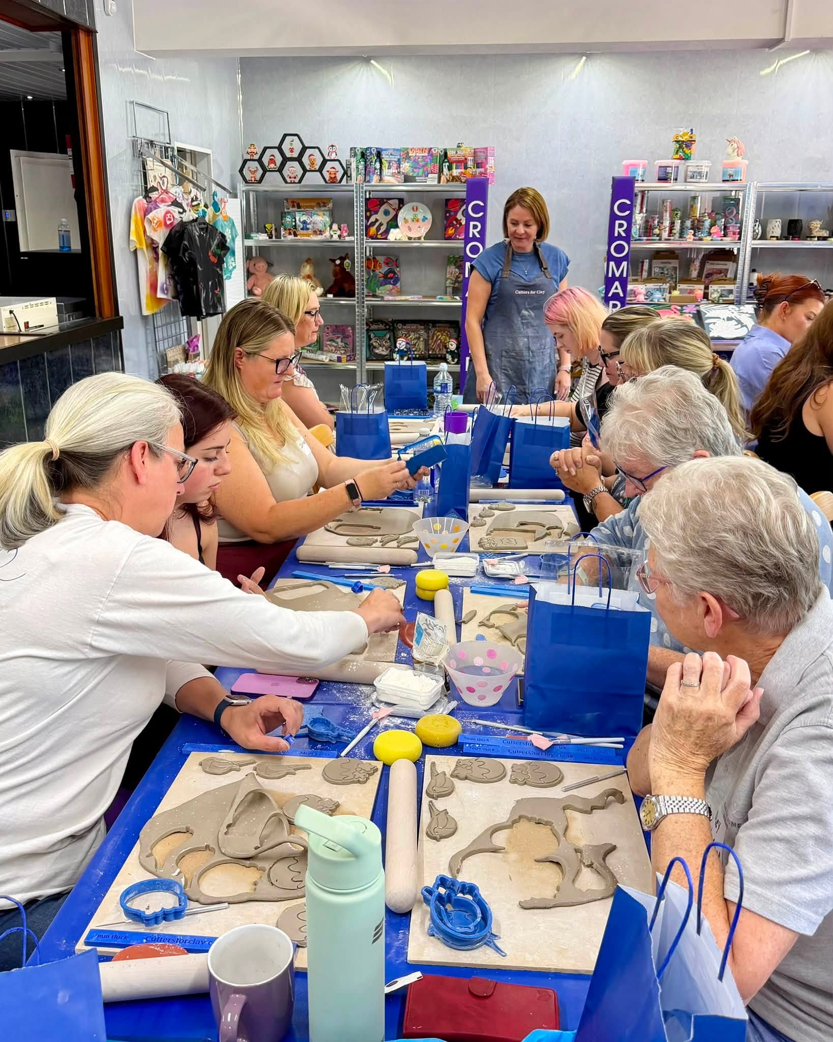 Cutters for Clay Play Day workshop at Studio 70 at Cromartie – photo 4