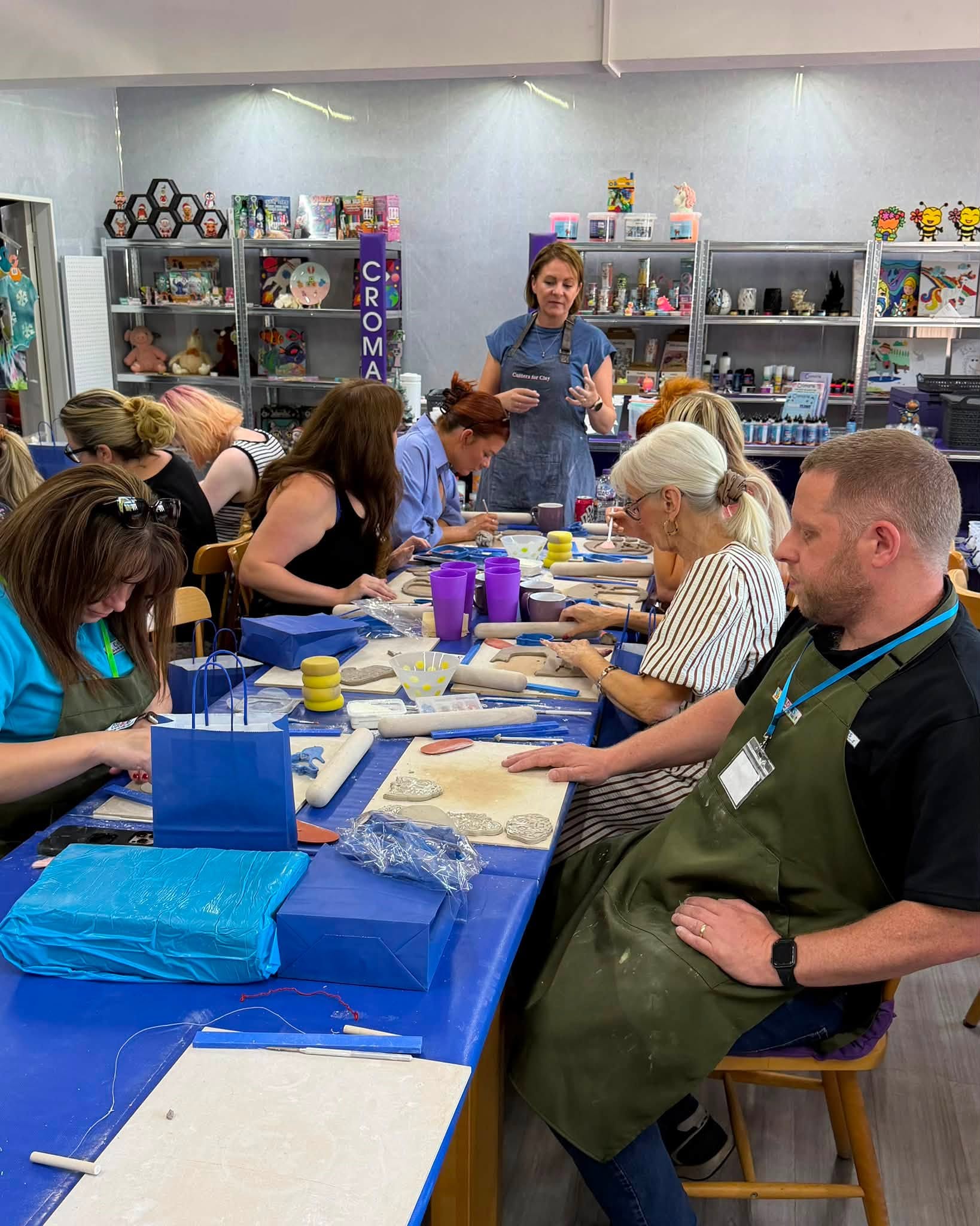 Cutters for Clay Play Day workshop at Studio 70 at Cromartie – photo 5