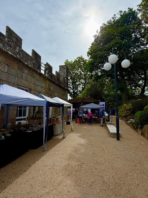 Cromartie exhibition stand area at Fired Cornwall 2026