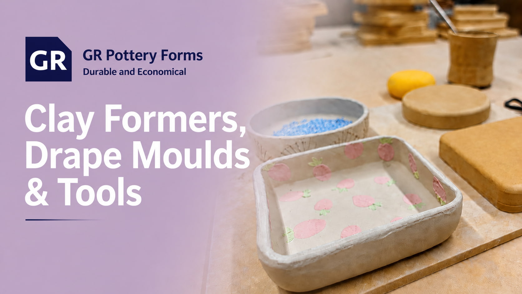 GR Pottery Forms clay forms, moulds and tools for slab building