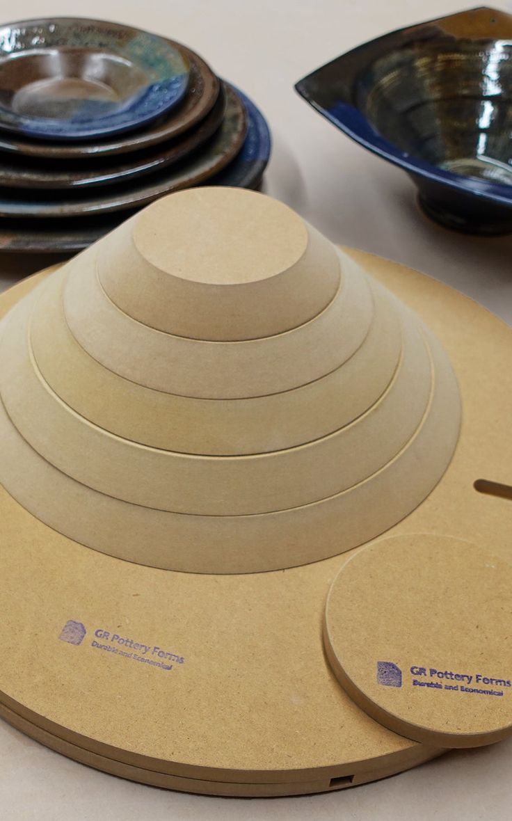 Plates and Formers from GR Pottery Forms