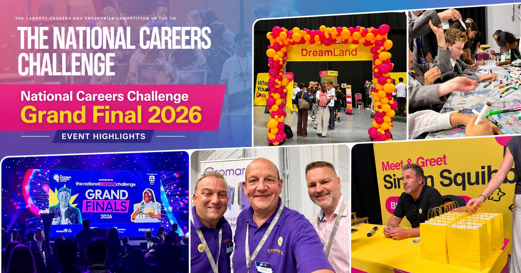 National Careers Challenge Grand Final with Cromartie