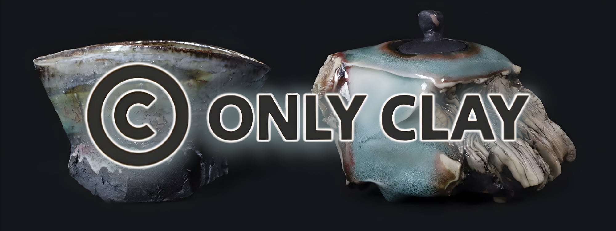 Only Clay ceramics fair 2026 banner with contemporary studio pottery