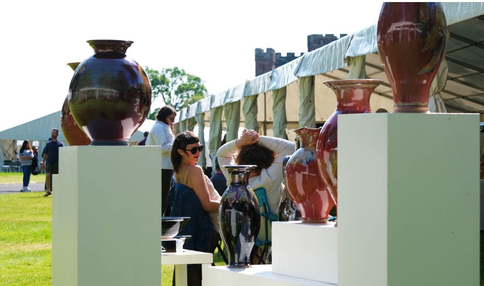 Potfest Scotland 2026 ceramics and studio pottery at Scone Palace, Perth