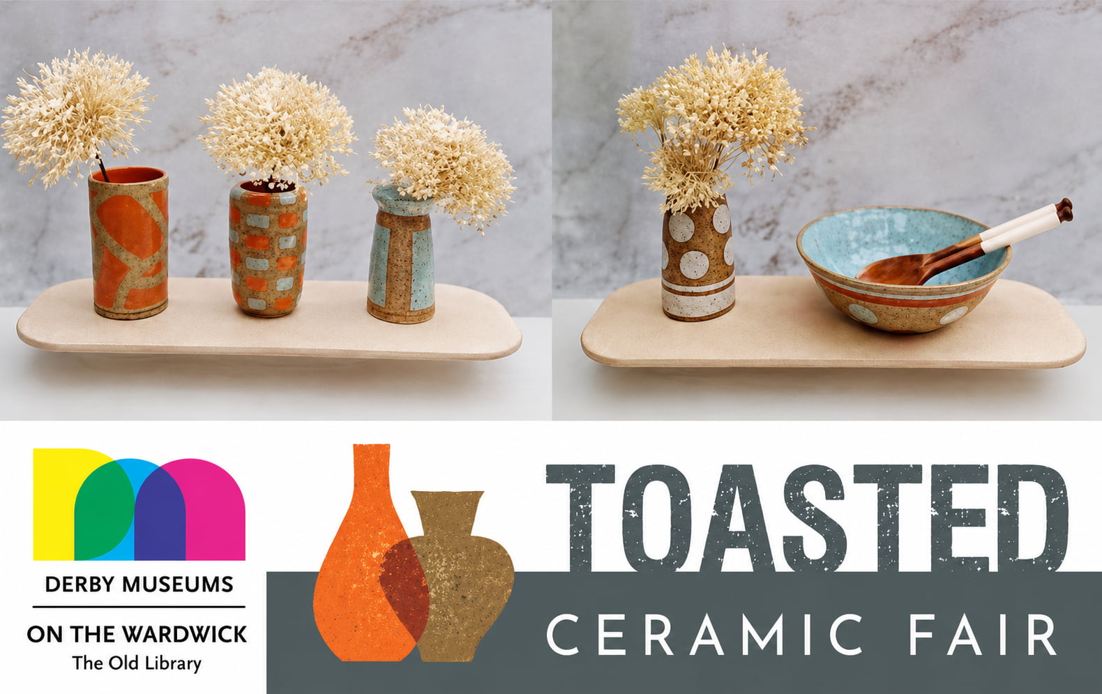 Toasted Ceramics Fair 2027 at Derby Museum and Art Gallery