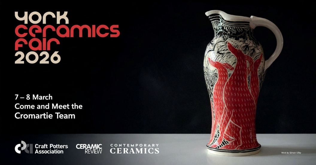 York Ceramics Fair 2026 – Meet the Cromartie Team at York Racecourse